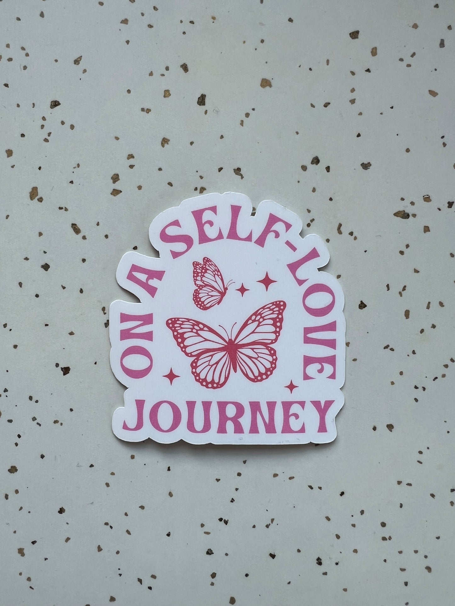 Self-Love Journey Sticker