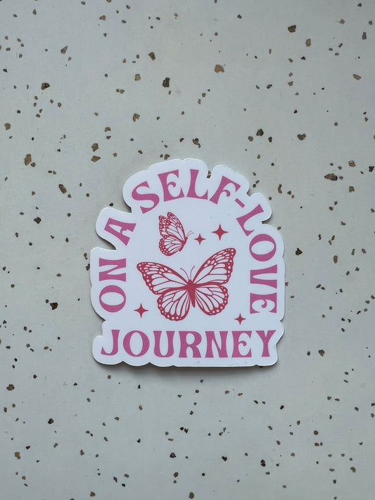 Self-Love Journey Sticker